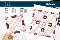 Daily Task Memo Pad Printable, Digital Donut Task Planner Product Image 3