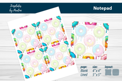 Printable Meal Prep Notes, Weekly Meal Plan Memo Pad Product Image 4
