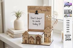Desktop Notes Stand Holder Laser Cut Bundle | Office Decor Product Image 5