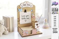Desktop Notes Stand Holder Laser Cut Bundle | Office Decor Product Image 11