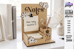Desktop Notes Stand Holder Laser Cut Bundle | Office Decor Product Image 12