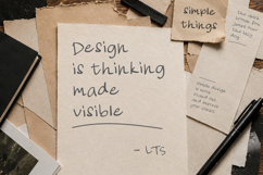 Notevera Duo Natural Handwritten Font Duo Product Image 3