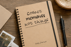 Notevera Duo Natural Handwritten Font Duo Product Image 5