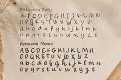 Notevera Duo Natural Handwritten Font Duo Product Image 7