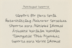 Notevera Duo Natural Handwritten Font Duo Product Image 9