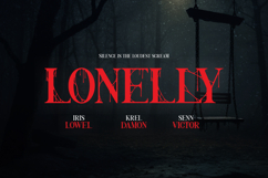 Nothing Inside | Horror Typeface Product Image 4