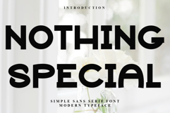Nothing Special Product Image 1