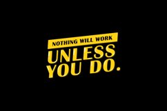 Nothing will work unless you do lettering design Product Image 2