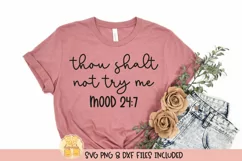Sarcastic Quote SVG | Funny Women's T-Shirt Design Product Image 1