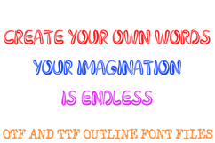 Nouveau Deco Outline Font Boho Written Lettering ABC OTF Product Image 3