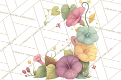 Art Nouveau Floral Fairies Clipart PNG, Flower Fairy Png Product Image 2