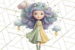 Art Nouveau Mythical Creatures Clipart PNG Product Image 3