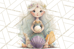 Art Nouveau Mythical Creatures Clipart PNG Product Image 5