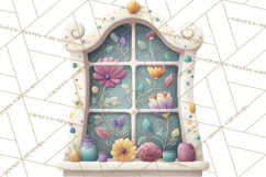 Art Nouveau Mythical Creatures Clipart PNG Product Image 2