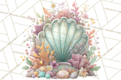 Art Nouveau Mythical Creatures Clipart PNG Product Image 3