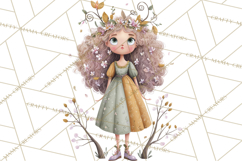 Art Nouveau Mythical Creatures Clipart PNG Product Image 5