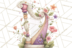 Art Nouveau Mythical Creatures Clipart PNG Product Image 2