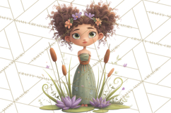 Art Nouveau Mythical Creatures Clipart PNG Product Image 3