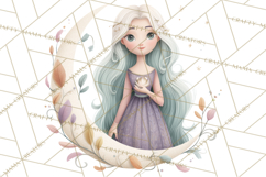 Art Nouveau Mythical Creatures Clipart PNG Product Image 2