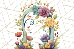 Art Nouveau Mythical Creatures Clipart PNG Product Image 3