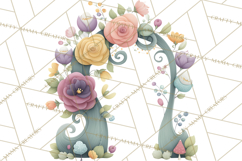 Art Nouveau Mythical Creatures Clipart PNG Product Image 4