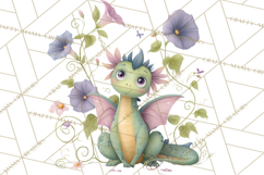 Art Nouveau Mythical Creatures Clipart PNG Product Image 5