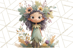 Art Nouveau Mythical Creatures Clipart PNG Product Image 3