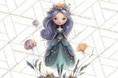 Art Nouveau Mythical Creatures Clipart PNG Product Image 2