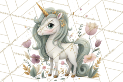 Art Nouveau Mythical Creatures Clipart PNG Product Image 3