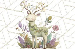 Art Nouveau Enchanted Garden Clipart and Clip Art Png Product Image 2