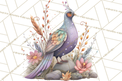 Art Nouveau Enchanted Garden Clipart and Clip Art Png Product Image 4