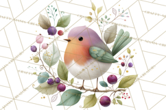 Art Nouveau Enchanted Garden Clipart and Clip Art Png Product Image 5
