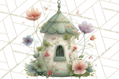 Art Nouveau Enchanted Garden Clipart and Clip Art Png Product Image 2