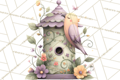 Art Nouveau Enchanted Garden Clipart and Clip Art Png Product Image 4