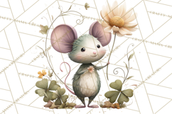 Art Nouveau Enchanted Garden Clipart and Clip Art Png Product Image 4