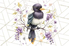 Art Nouveau Enchanted Garden Clipart and Clip Art Png Product Image 4