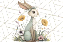 Art Nouveau Enchanted Garden Clipart and Clip Art Png Product Image 2