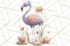 Art Nouveau Enchanted Garden Clipart and Clip Art Png Product Image 4