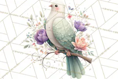 Art Nouveau Enchanted Garden Clipart and Clip Art Png Product Image 4