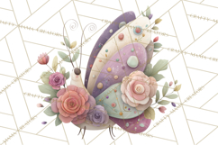 Art Nouveau Enchanted Garden Clipart and Clip Art Png Product Image 5