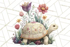 Art Nouveau Enchanted Garden Clipart and Clip Art Png Product Image 3