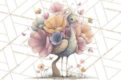 Art Nouveau Enchanted Garden Clipart and Clip Art Png Product Image 4