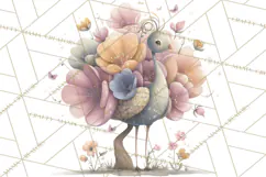 Art Nouveau Enchanted Garden Clipart and Clip Art Png Product Image 4