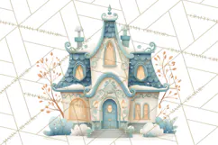 Art Nouveau Christmas Clipart PNG, Decorative Christmas Png Product Image 5