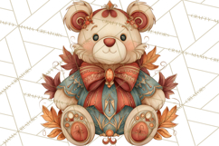 Art Nouveau Christmas Clipart PNG, Decorative Christmas Png Product Image 3