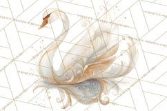 Art Nouveau Christmas Clipart PNG, Decorative Christmas Png Product Image 4