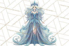 Art Nouveau Christmas Clipart PNG, Decorative Christmas Png Product Image 5