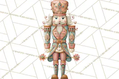 Art Nouveau Christmas Clipart PNG, Decorative Christmas Png Product Image 2