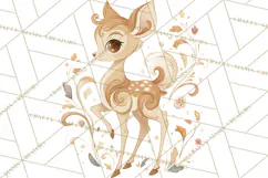 Art Nouveau Christmas Clipart PNG, Decorative Christmas Png Product Image 2