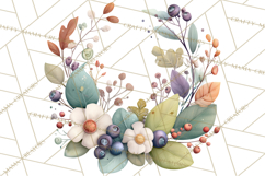 Art Nouveau Four Seasons Girls Clipart PNG Product Image 3